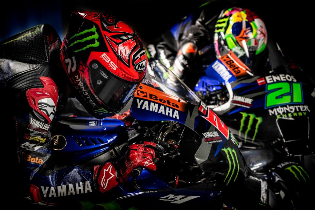 El equipo Yamaha de MotoGP presenta su nueva imagen para la temporada 2023  | Revista de coches,