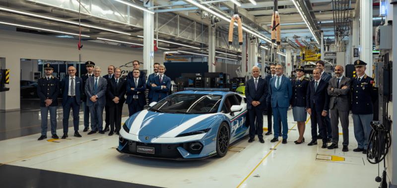 Lamborghini Temerario Polizia: el coche de policía de 920 CV