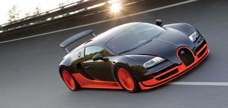 3.- Bugatti Veyron Super Sport 