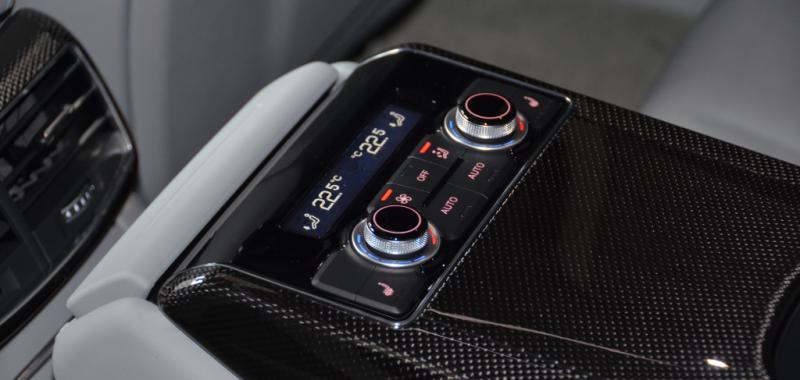 Audi S8 interior