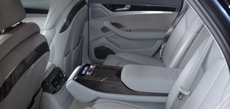 Audi S8 interior