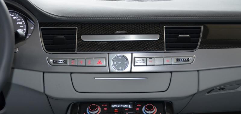 Audi S8 interior