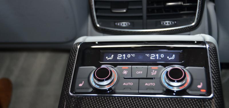 Audi S8 interior