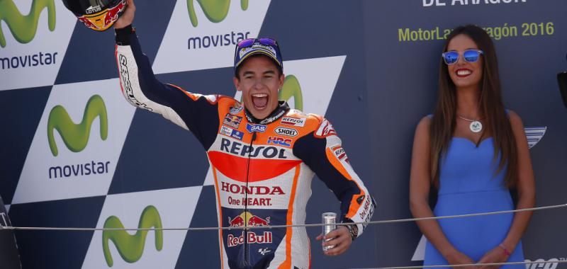 Márquez, euforico