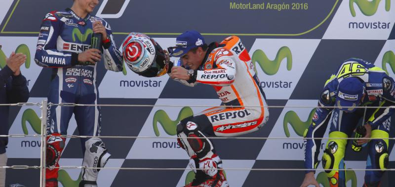 Marquez, victoria a lo campeón