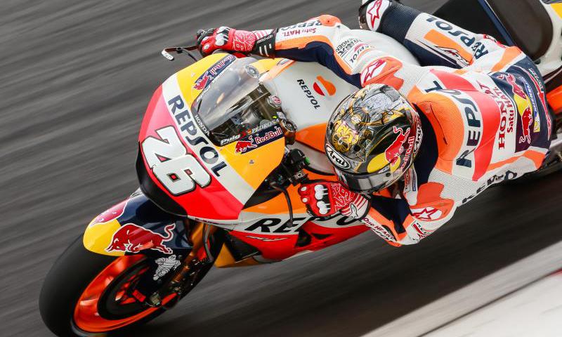 Pedrosa en acción