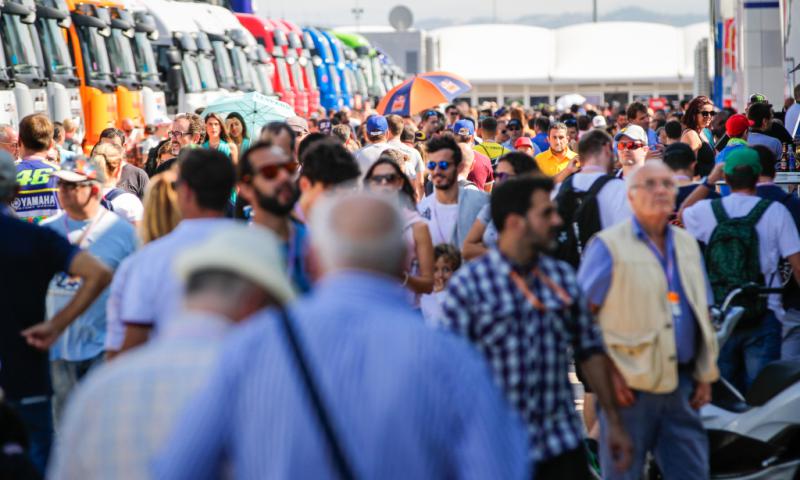 Ambiente del paddock